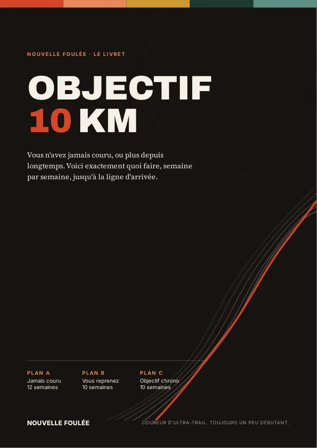 Couverture du livret Objectif 10 km